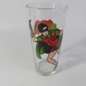 VTG PEPSI‎ COLLECTOR SERIES 1978 DC COMICS ROBIN DRINKING GLASS SUPERHERO